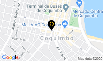 Mapa de Confecciones Camilla en Coquimbo
