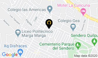 Mapa de Confecciones Jenian en Quilpué