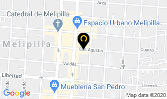 Mapa de Confecciones Salomé en Melipilla