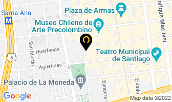 Mapa de Consulta Medica en Santiago