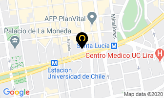 Mapa de Consulta Médica Rimed en Las Condes