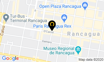 Mapa de Coopeuch en Rancagua