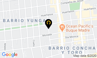 Mapa de Coosagro Ltda. en Santiago