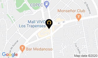 Mapa de CordonerÍa Hilvan en Santiago
