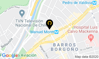 Mapa de CordonerÍa Italiana en Santiago