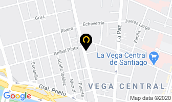 Mapa de Cordoneria Jeannette en Santiago