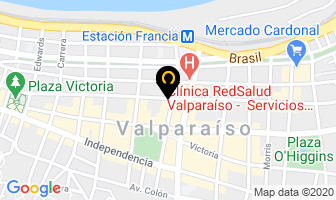 Mapa de Correa Vargas Miguel en Valparaíso