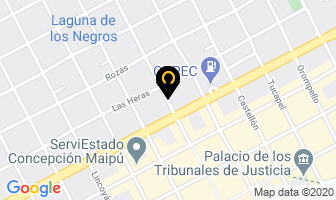 Mapa de Crm Asociados Ltda en Concepción