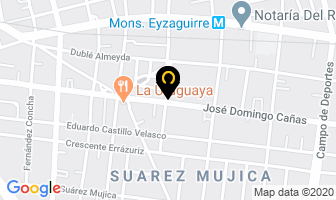 Mapa de Daniel Superby Panussis en Santiago