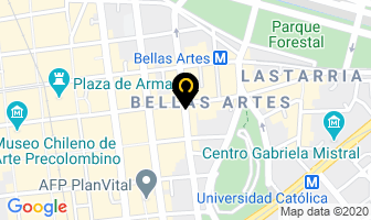Mapa de Dental - Laval en Santiago