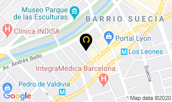 Mapa de Dermamed en Providencia