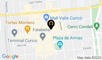Mapa de Digital Maule en Curicó