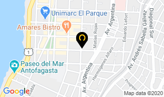 Mapa de Dionisio en Antofagasta