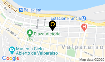 Mapa de Distribuidora Gale Ltda. en Valparaíso