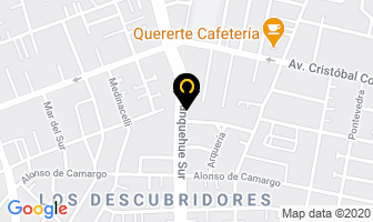 Mapa de Distribuidora Selman en Santiago
