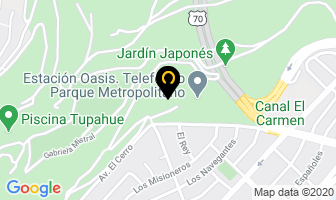 Mapa de Divertimento Chileno en Providencia
