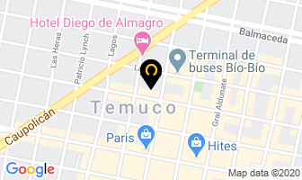 Mapa de Dmom en Temuco