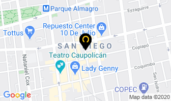 Mapa de Domi - Tecni Ltda. en Santiago