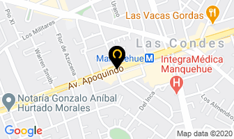 Mapa de Donde Juanito en Las Condes