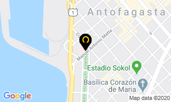 Mapa de Dr.alvaro Wolfenson Perez en Antofagasta