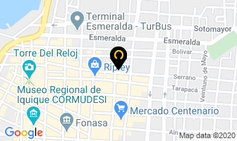 Mapa de Ducasse Comercial Ltda en Iquique