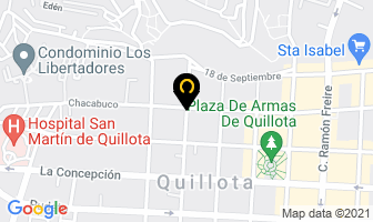 Mapa de Ebner Paredes Jorge en Quillota