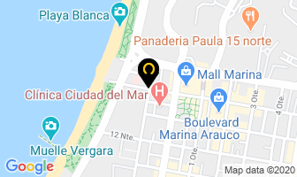 Mapa de Ecocentro en Viña del Mar