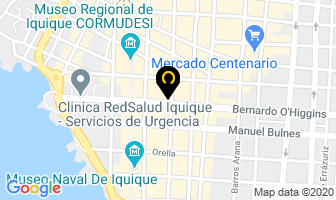 Mapa de Econorent Car Rental en Iquique