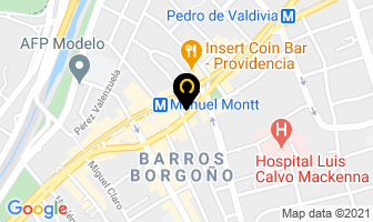 Mapa de Eglobal One en Providencia