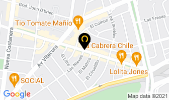 Mapa de El Canasto en Vitacura