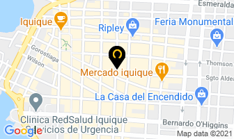 Mapa de El Corralero Ltda. Restaurate El Nuevo Corralero en Iquique
