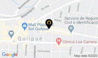 Mapa de Electronica Ponce en Quilpué
