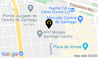 Mapa de Electrosol en Santiago