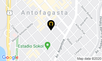 Mapa de Electrotecnia en Antofagasta