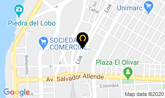 Mapa de Electrotel Ltda. en Antofagasta