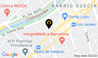 Mapa de Eliana Boutique en Providencia