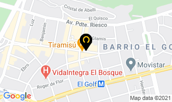 Mapa de Embajada De Colombia en Las Condes