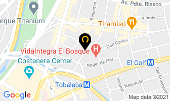 Mapa de Embajada De Tailandia en Las Condes