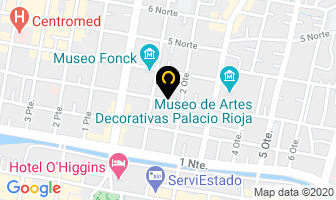 Mapa de Emecar en Viña del Mar