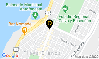 Mapa de Empanadas Florencia en Antofagasta