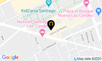 Mapa de English First en Santiago