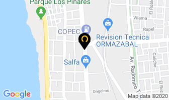 Mapa de Equipos Y Servicios Trex Ltda. en Antofagasta