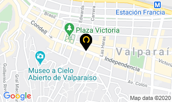 Mapa de Escuela De Conductores Internacional en Valparaíso