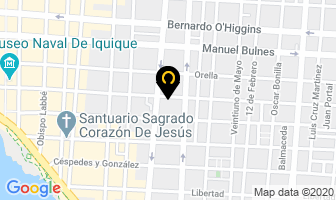 Mapa de Escuela De Lenguaje Kerima en Iquique