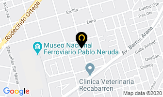 Mapa de Escuela De Lenguaje Renacer en Temuco