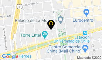 Mapa de Espinoza Y Arancibia Ltda. en Santiago