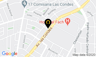 Mapa de Falafel Asly en Las Condes