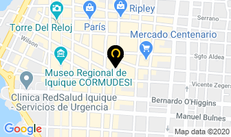 Mapa de Farmacia Arauco en Iquique