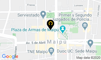 Mapa de Farmacia Principal en Maipú