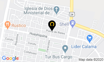 Mapa de Firm Grand S.a. en Calama